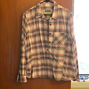 Stormy Kromer pink plaid flannel